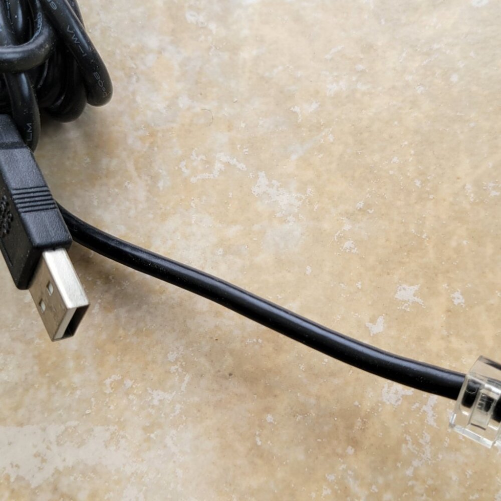 USB A to RJ-45 Ethernet Cable - Picture 2 of 3